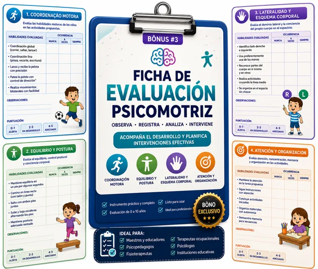 Ficha de Evaluación Psicomotora