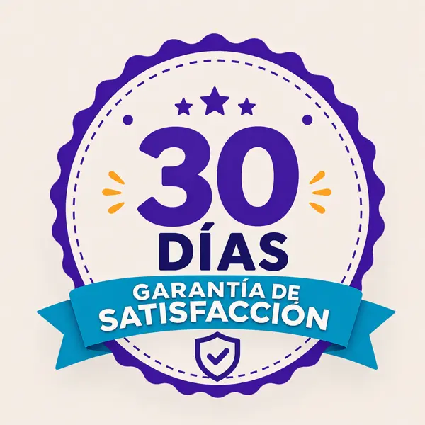 30 días de garantía